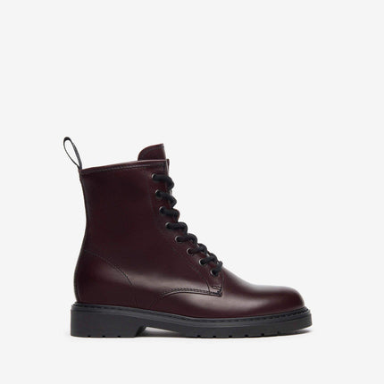 Anfibi Donna Pelle Bordo I412004D BORDÒ613 Nero Giardini 