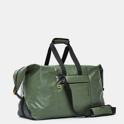 Borsone Viaggio Palestra Soft Eco Coated Verde OSB02 ECO COATED PINE GREEN Mandarina Duck 