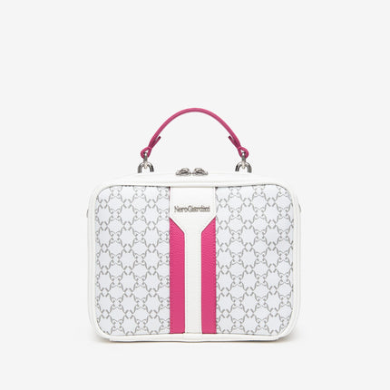 Borsa a Mano Bianca con Tracolla E443751D BIANCO 707 Nero Giardini Borse 