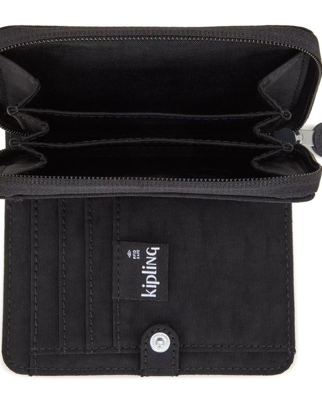 Kipling Portafogli Donna Multitasche in Tessuto Nero - MARIO SPATARELLA