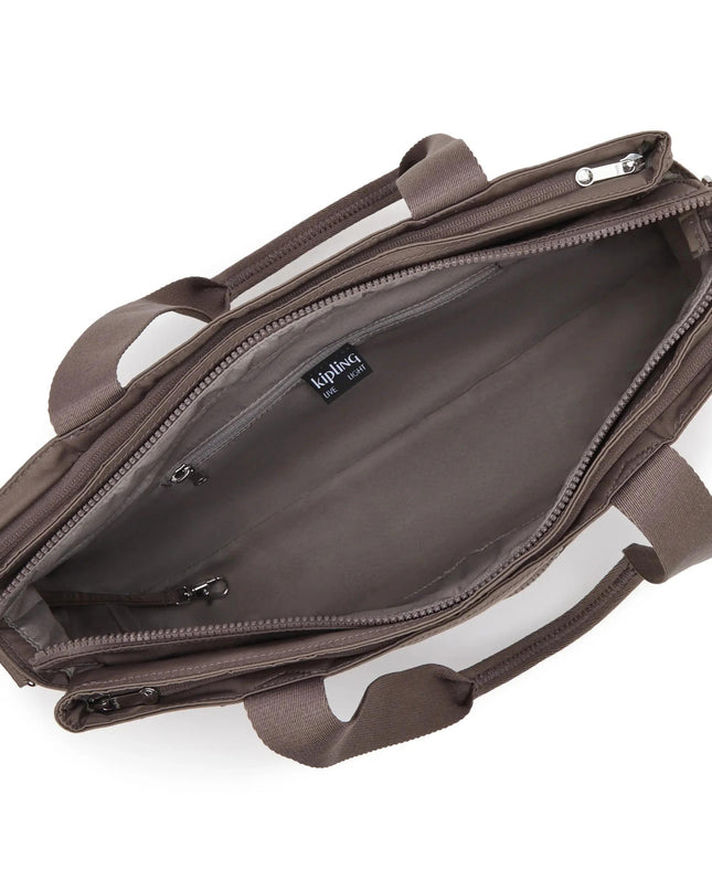 Borsa Lavoro Kipling Lapdop 15 Pollici con Tracolla in Tessuto Cipria ELYSIA WORK BOHO CEDAR Kipling 