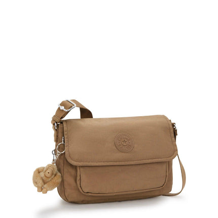 Kipling Borse con Tracolla Multitasche in Tessuto Cuoio Tan - MARIO SPATARELLA