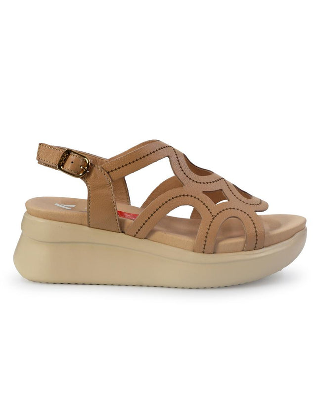 Callaghan Sandali Donna con Zeppa Platform in Pelle Nude Pink 29929 LLANA PINK Callaghan 