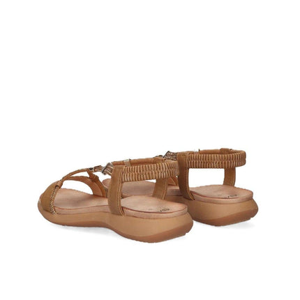 Exe Sandalo Confort Basso Donna Laminato Bronzo - MARIO SPATARELLA