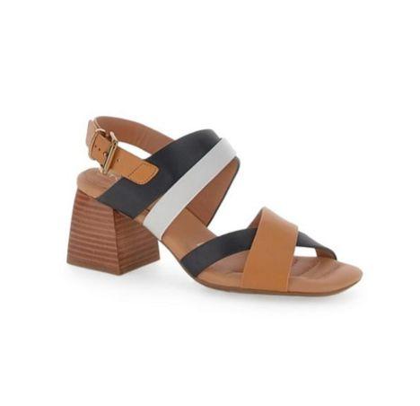 Sandali Tacco Pelle TALITHA 3 221012 TANNIN LT BROWN Stonefly 