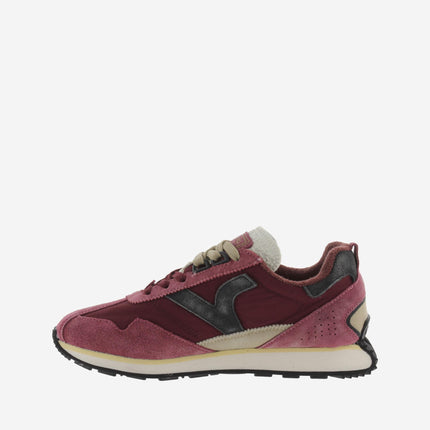 Victoria Sneakers Running Donna in Pelle Beige 8812100 ROOT D BORDO Victoria 