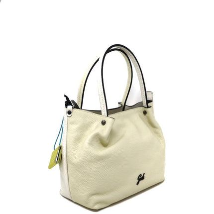 Gabs Borsa Donna Shopper in Pelle Panna LILLY TG M LINO PANNA Gabs 