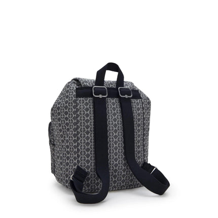 Kipling Zaino in Tessuto Denim Grigio ANTO S GREY DENIM Kipling 