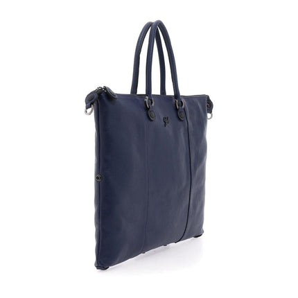 Borsa Gabs Convertibile e Trasformabile in Pelle Purple Blu con Tracolla - MARIO SPATARELLA