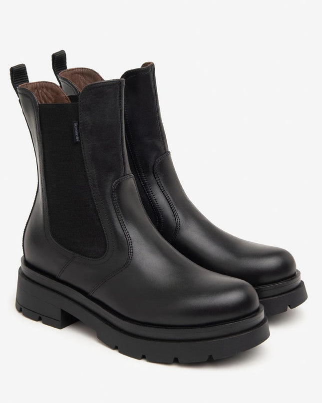 Nero Giardini Stivaletti Chelsea Donna in Pelle Nero I411940D NERO 100 Nero Giardini 