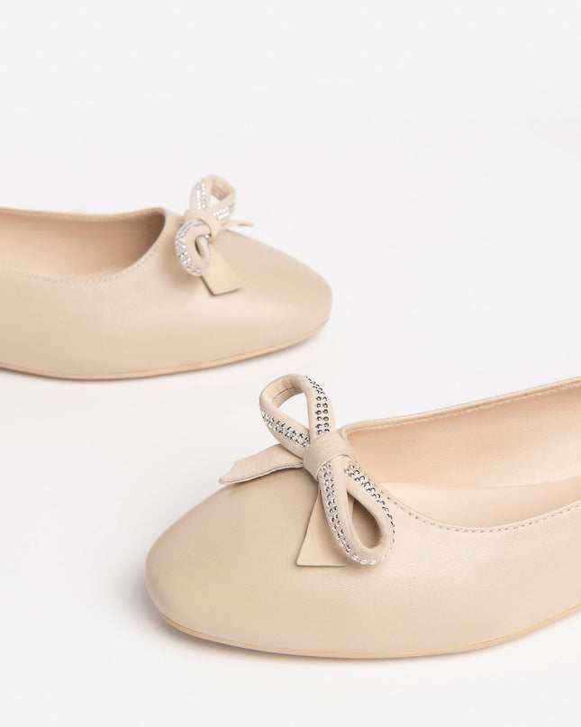 Ballerine in Pelle Lino E306201D LINO 453 Nero Giardini 
