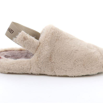 Pantofole Donna con Soletta Estraibile CI3147 BEIGE Grunland 
