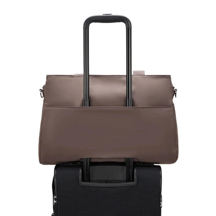 Borsa Lavoro Kipling Lapdop 15 Pollici con Tracolla in Tessuto Cipria ELYSIA WORK BOHO CEDAR Kipling 