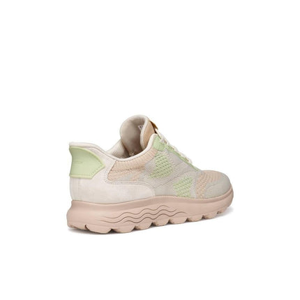 Geox Spherica Plus Sneakers Donna Bassa in Tessuto Sabbia - MARIO SPATARELLA