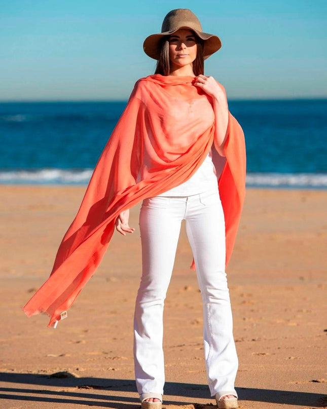 Foulard Pareo in Cotone ACTCORAL COTTON Colores de Otono 