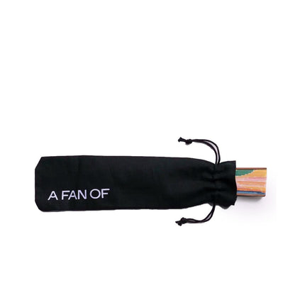 Ventaglio in Legno e Cotone Fantasia 44219999 CREATIVE MINDS A FAN OF 