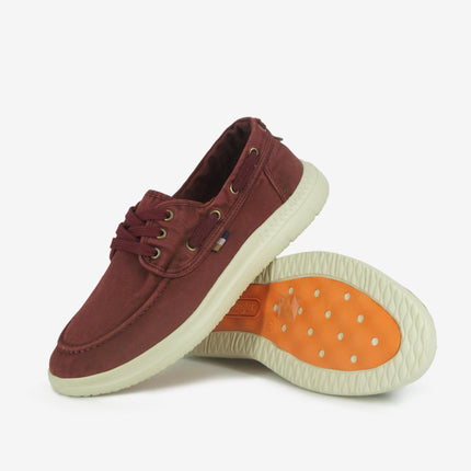 Mocassini Barca Uomo Bordò KONA BOAT BURGUNDY 090 Wrangler 