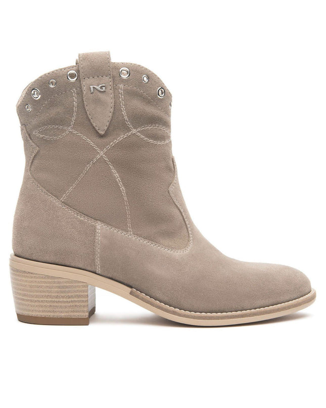 Nero Giardini Stivaletti Donna Tex in Camoscio Creta - MARIO SPATARELLA