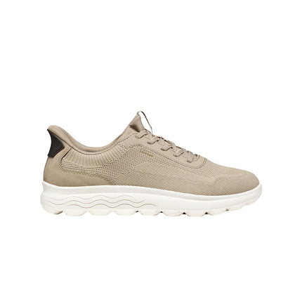 Geox Spherica Plus Sneakers Uomo Bassa in Tessuto Sabbia U55MPA SPHERICA FAST IN SYSTEM SAND Geox 