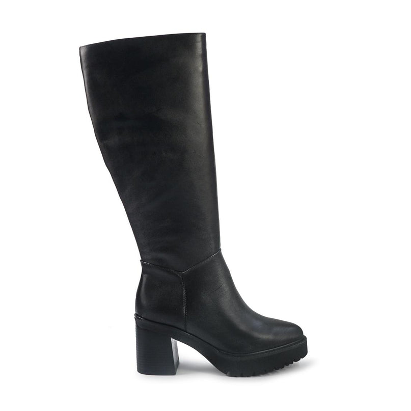Callaghan Stivlai Donna con Tacco e Plateau in Pelle Nero 679965 SING BLACK Callaghan 