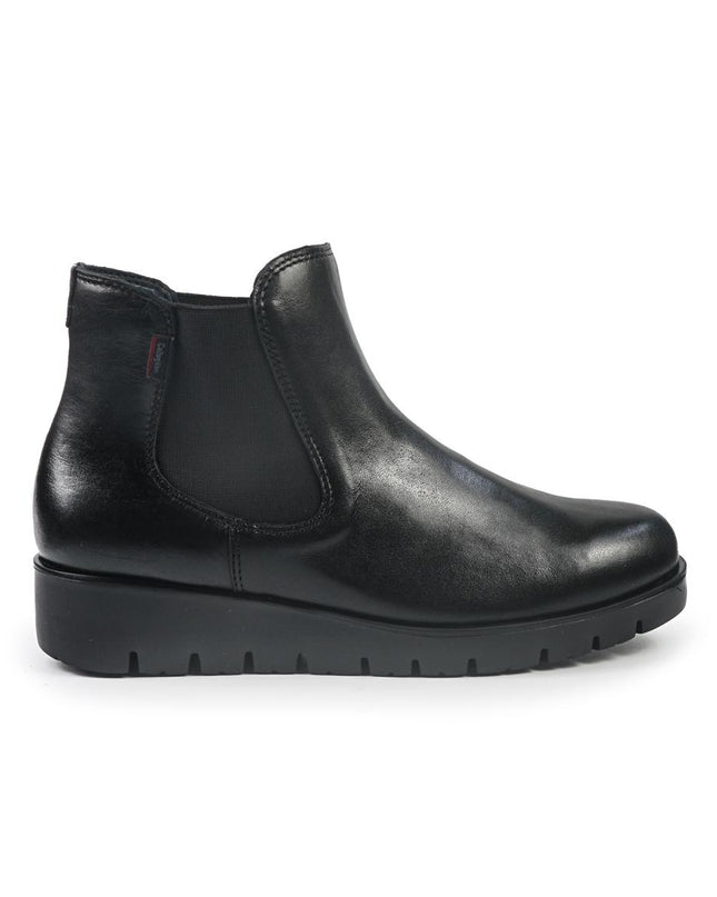 Callaghan Stivaletti Donna con Zeppa in Pelle Nero 89806 HAMAN BLACK Callaghan 