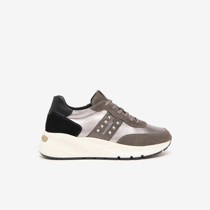 Nero Giardini Sneakers Donna Zeppa Multicolor Cemento I411521D CEMENTO 120 Nero Giardini 
