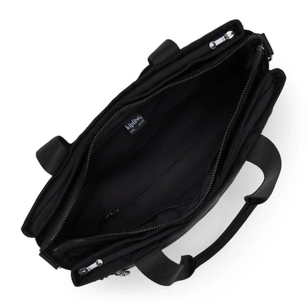 Borsa Lavoro Kipling Lapdop 15 Pollici con Tracolla in Tessuto Nero - MARIO SPATARELLA