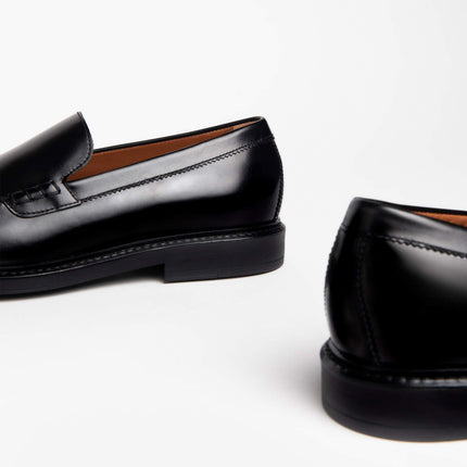 Nero Giardini Mocassini Uomo in Pelle Nero - MARIO SPATARELLA