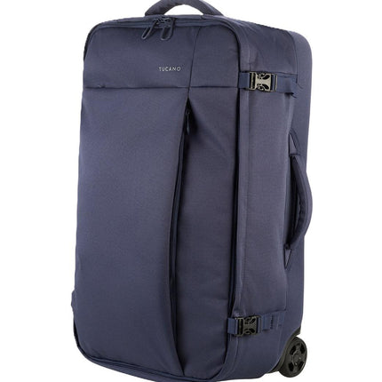 Trolley Medio Due Ruote in Tessuto Blu TUGO TROLLEY MEDIUM BLUE Tucano 