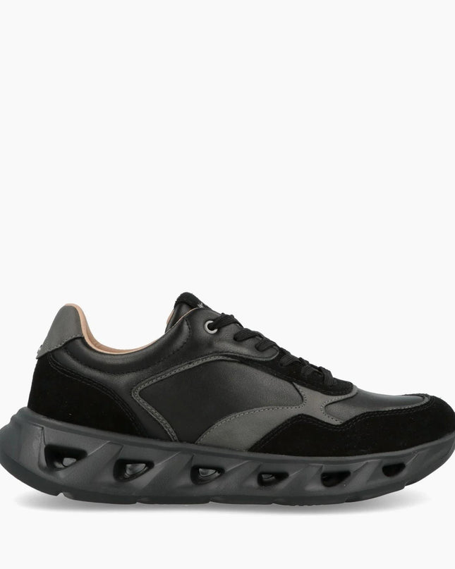 Impronte Sneakers Donna Running in Pelle Nero SAN MARCO CITY BLACK Impronte 