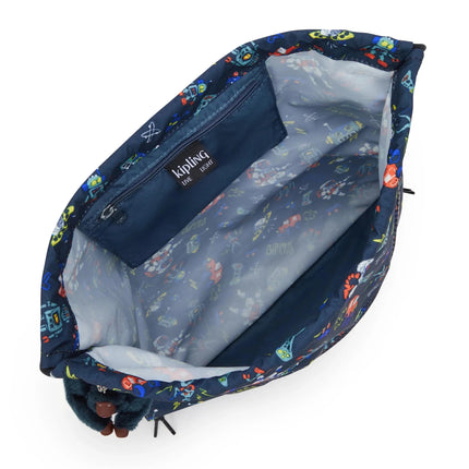 Kipling Sacca in Tessuto Fantasia Space game SUPERTABOO SPACE GAME Kipling 