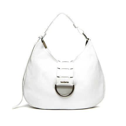 NeroGiardini Borsa Donna in Pelle Bianca - MARIO SPATARELLA