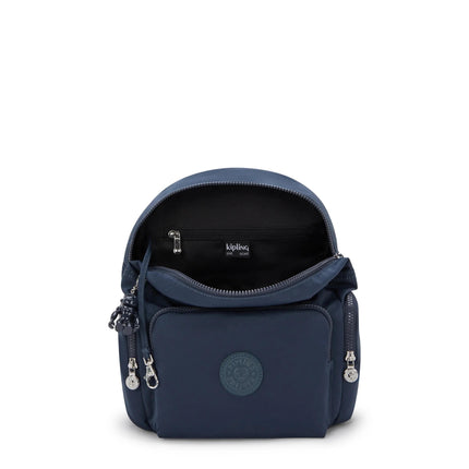 Kipling Zaino Multitasche in Tessuto Infinite Blue CITY PACK ZIP S INFINITE BLUE Kipling 