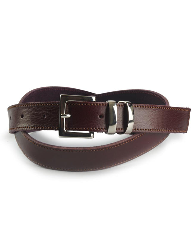 Cintura Donna in Pelle Rovere 00250/25 INGLESE Spatarella 