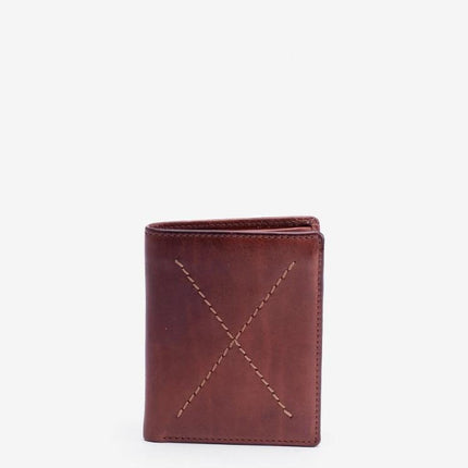 Portafoglio Uomo in Pelle Cuoio HOWELL1 HEW1L TAN Biba 