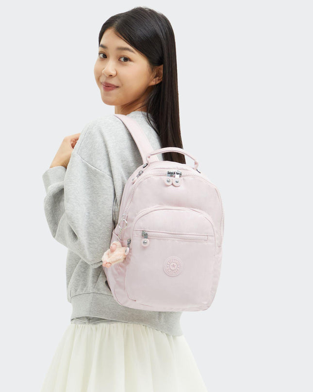 Kipling Zaino Porta Computer 11 Pollici Rosa SEOUL S PINK SHINE Kipling 