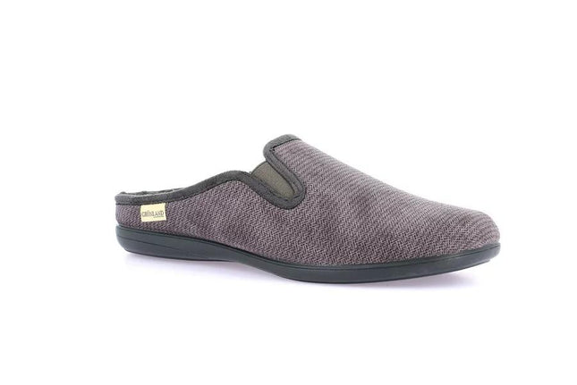 Pantofole Uomo Tessuto Grigio CI2663 GAFO GRIGIO Grunland 