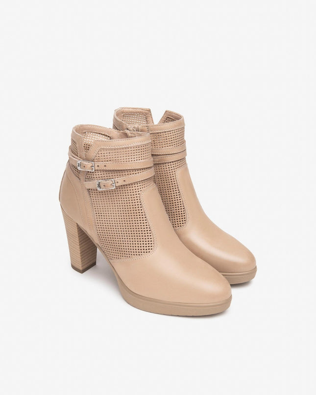 Nero Giardini Stivaletti Donna in Pelle Tacco Alto e Plateau - MARIO SPATARELLA