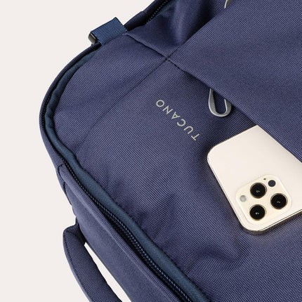 Zaino Bagaglio a Mano Porta Computer Blu TUGO ML BLUE Tucano 