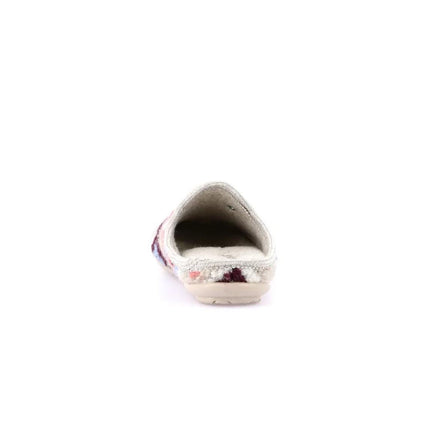 Pantofole Donna Maglia Beige Multi - MARIO SPATARELLA