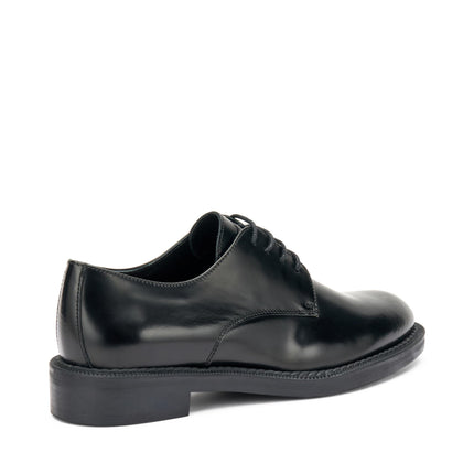 Francesine Frau Donna in Pelle Nero 95U5 BRUSH BLACK Frau 