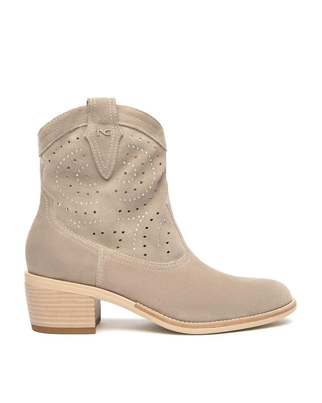 NeroGiardini Stivaletti Donna in Camoscio Creta - MARIO SPATARELLA