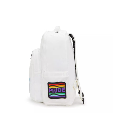 Zaino Pride Multitasche con Porta PC SEOUL PRIDE ALABASTER PATCH Kipling 