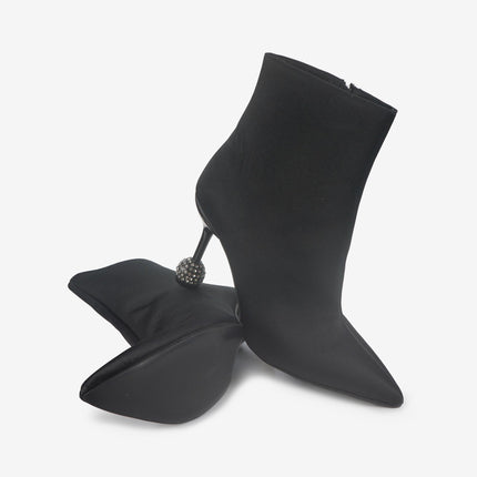 Stivaletti Donna Tacco Punta Nero 514 ELEGANT BLACK Tsakiris Mallas 