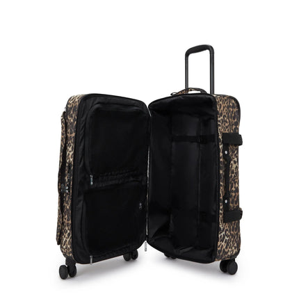 Kipling Trolley Medio Animalier Leopard 4 Ruote SPONTANEOUS M LEOPARD Kipling 