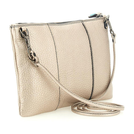 Gabs Pochette Donna con Tracolla in Pelle Oro Chiaro BEYONCE TG M BULL LAMINATO Gabs 