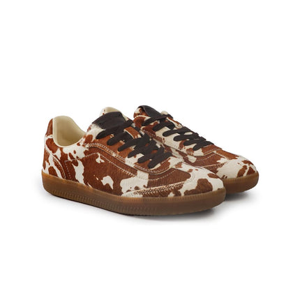 Sneakers Animalier Renato Garini Donna in Cavallino Mucca L2023 COW Renato Garini 