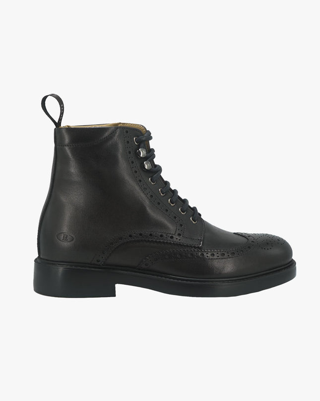 Stivaletti Uomo Oxford in Pelle Marrone DILAN23 MORO Rogal's 