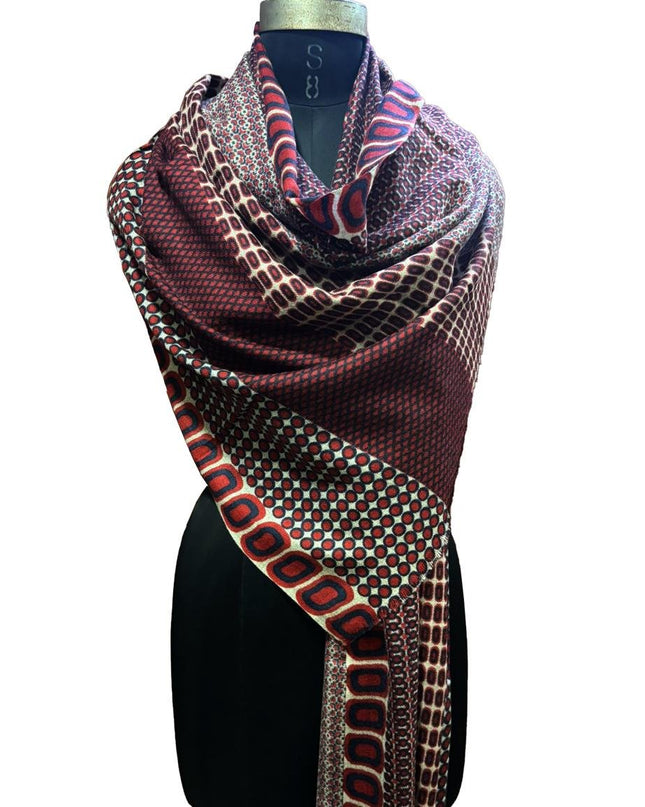 Foulard Spatarella in Cashmere Fantasia Multicolore - MARIO SPATARELLA