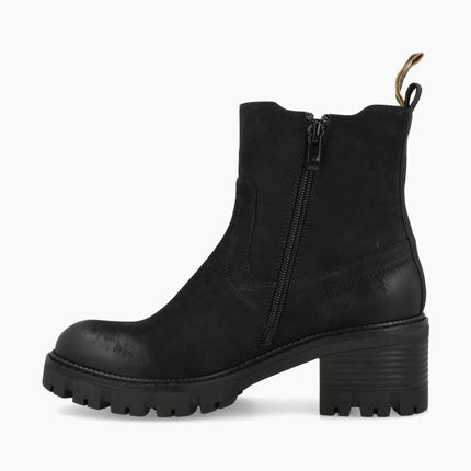 Jeep Stivaletti Donna con Tacco Nero RAVEN CHELSEA NBK BLACK Jeep Footwear 